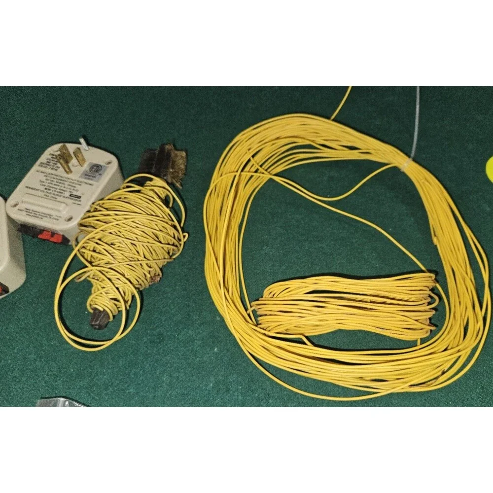 2 Premier Pet In Ground Dogs Fence Transmitter System Collar Outdoor Yard RFA852